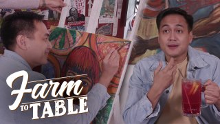 Rainier Castillo creates his own art piece! | Farm To Table