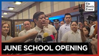 Marcos expects old school calendar implemented next year