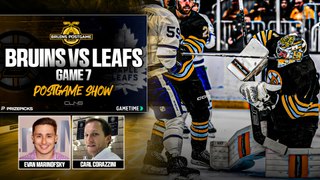 LIVE: Bruins vs Leafs Game 7 Postgame Show