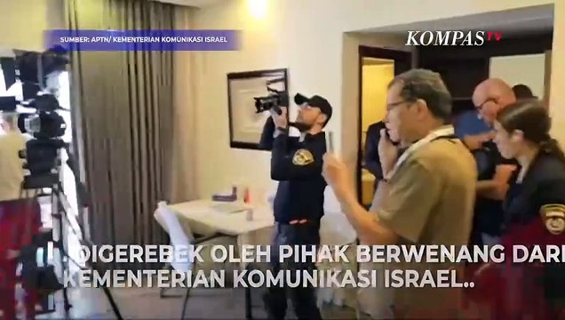 Detik-Detik Kantor Al Jazeera di Israel Dipaksa Tutup, Alat Siaran Disita