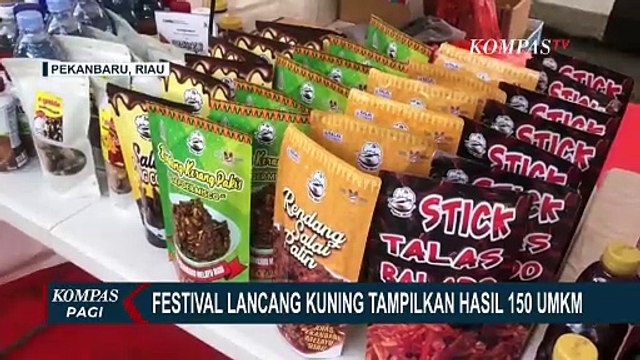 Gelaran Festival Lancang Kuning Kolaborasi Gebyar BBI BBWI di Riau Libatkan 150 UMKM