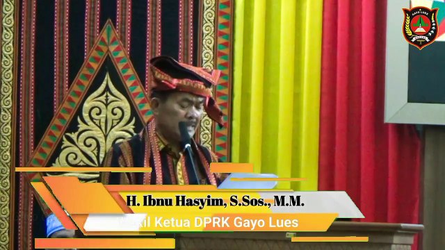 Pidato Wakil DPRK Gayo Lues Dalam Rangka Memperingati Hari Jadi Kab.Hayo Lues Ke XXII Tahun 2024