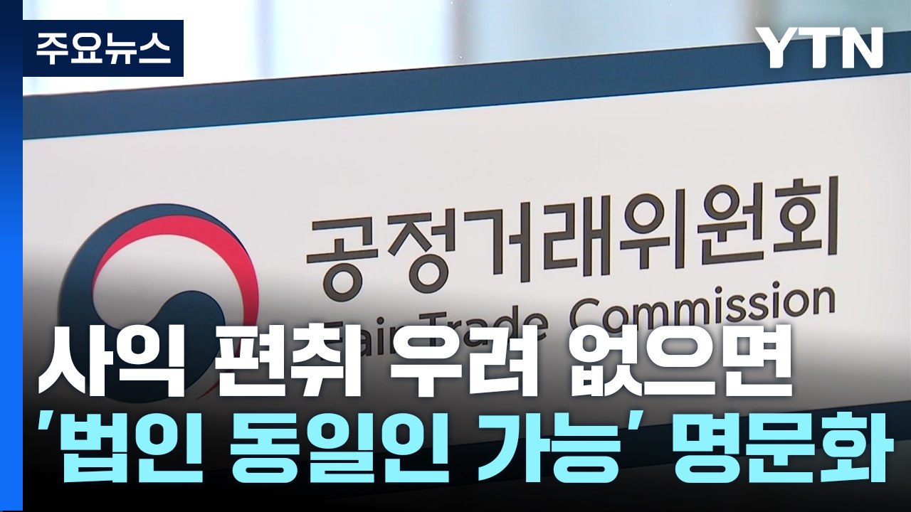 사익 편취 우려 없으면 법인이 동일인...쿠팡, 김범석 아닌 법인 지정 전망 / YTN