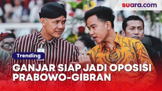 Ganjar Pranowo Deklarasi Jadi Oposisi di Pemerintahan Prabowo-Gibran