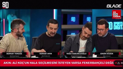 Serhat Akın: Fenerbahçe, Galatasaray'dan korktuğu için Süper Kupa'ya çıkmadı