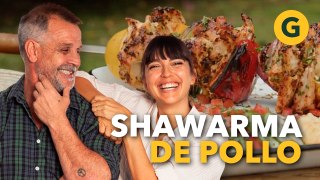 STREET FOOD: SHAWARMA de POLLO por Felicitas Pizarro | El Gourmet
