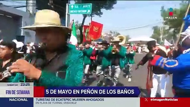 Conmemoran la Batalla de Puebla en Peñón de los Baños