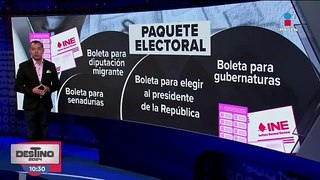Voto en el extranjero: El INE concluye el envío de paquetes con boletas electorales