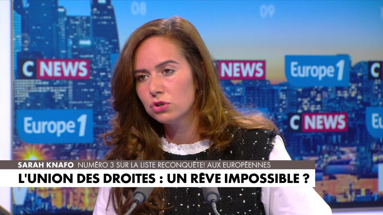 Sarah Knafo : «Le Rassemblement national ne veut pas de l'union des droites, il veut le monopole. Les LR n’ont pas encore le courage de se détacher du macronisme»