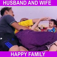 Husband and wife funny vlog
