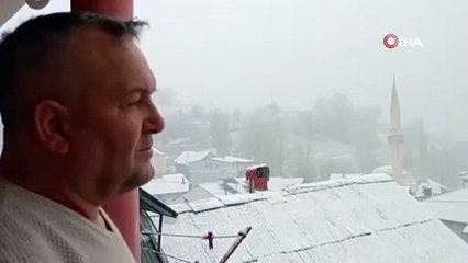 O bölge Mayıs ayında beyaza büründü