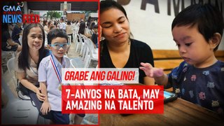 Grabe ang galing! 7-anyos na bata, may amazing na talento | GMA Integrated Newsfeed