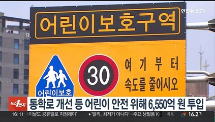 Download Video: 통학로 개선하고 보도 신설…어린이 안전위해 정부 6,550억원 투입