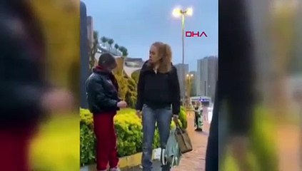 İstanbul'da skandal görüntü: Hem şiddet uyguladı hem de...