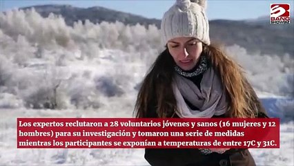 Las mujeres son más resistentes al frío que los hombres