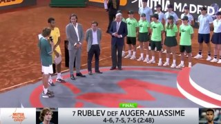 Tennis - Madrid 2024 - Andrey Rublev, ill, offers his 2nd Masters 1000