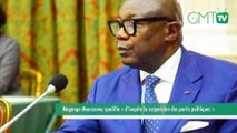 [#Reportage ] Gabon : Maganga Moussavou qualifie « d’ineptie la suspension des partis politiques »