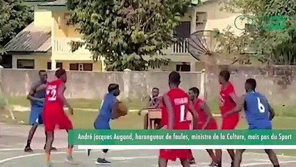 [#Reportage] Gabon : André jacques Augand, harangueur de foules, ministre de la Culture, mais pas du Sport