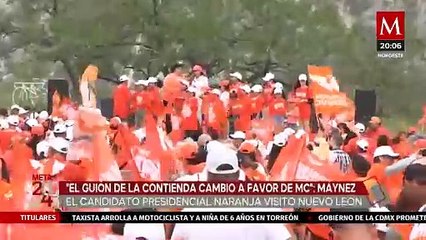 Jorge Álvarez Máynez llama a reflexionar sobre el futuro de México