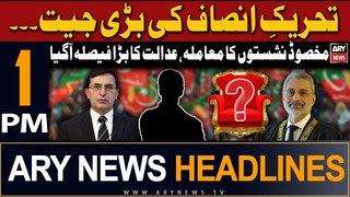 ARY News 1 PM Headlines | 6th May 2024 | Victory of PTI