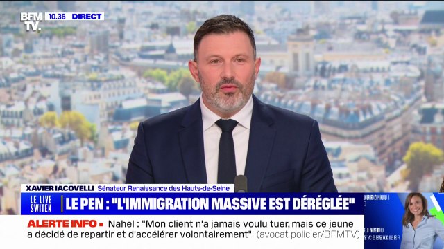 Xavier Iacovelli (sénateur Renaissance): J'estime que le Rassemblement National et le Front National sont des partis de préférence nationale, et donc raciste