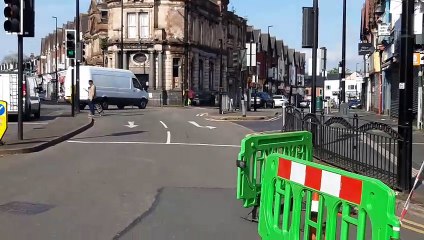 Road closures around the Victoria suite, Smethwick.