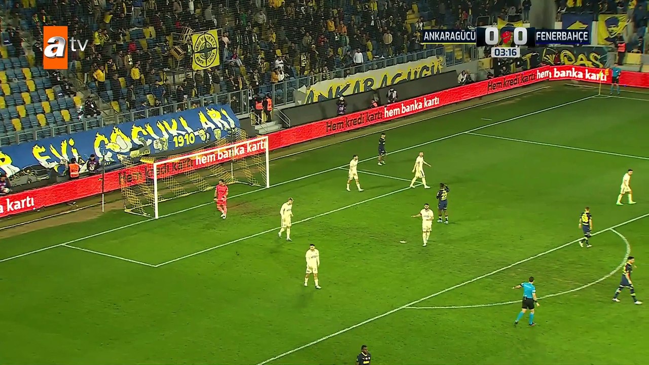 Ankaragücü 3-0 Fenerbahçe (Ziraat Türkiye Kupası Çeyrek Final ) / 27.02.2024