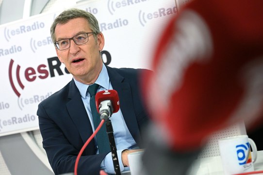 Federico Jiménez Losantos entrevista a Alberto Núñez Feijóo en 'Es la Mañana'