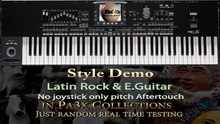 Korg Pa4X-Pa3X Latin Rock & E.Guitar