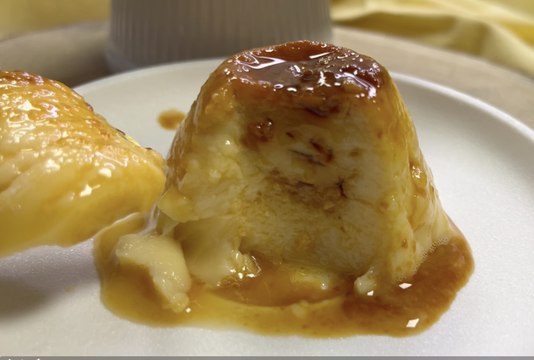 Flan fácil al microondas con la receta de la abuela - Cocina Fácil