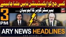 ARY News 3 PM Headlines | 6th May 2024 | Big statement of Chairman PTI | Prime Time Headlines