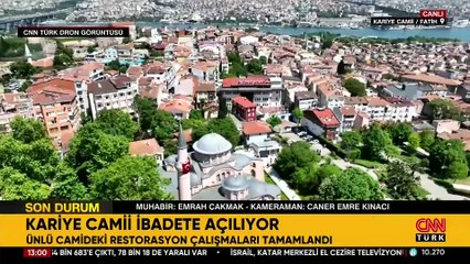 Kariye Camii ibadete açılıyor