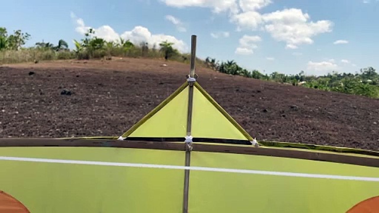 Test flying
