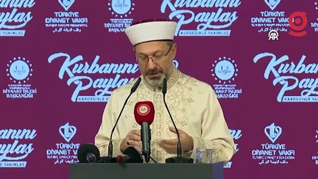 2024 yılı vekaletle kurban kesim bedeli ne kadar oldu? Diyanet İşleri Başkanı Ali Erbaş açıkladı