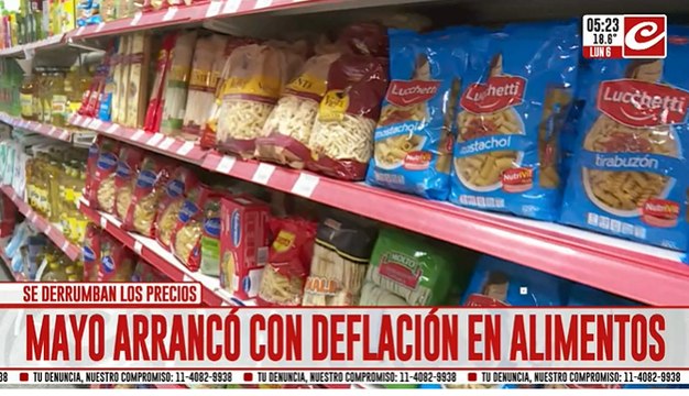 Efecto deflación: comerciantes comienzan a ofrecer descuentos en varios rubros