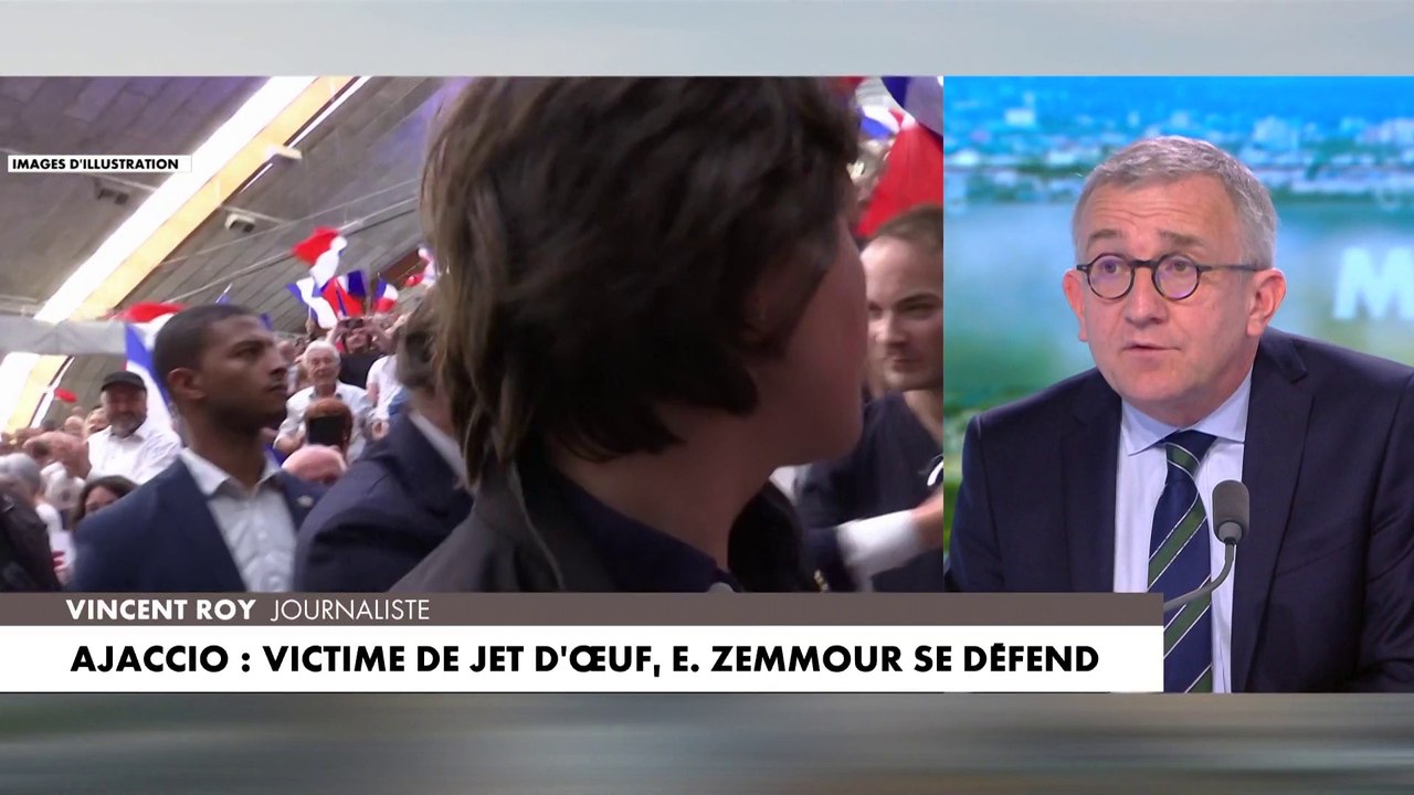 Vincent Roy : «La réponse d'Eric Zemmour est une réponse réflexe»
