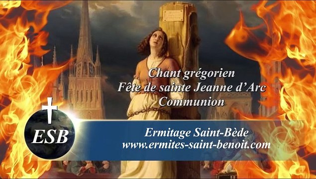 Communion Si ambulavero de la fête de sainte Jeanne d’Arc  - Ermitage Saint-Bède - Jean-Claude Guerguy pour Ciné Art Loisir.