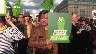 Après l'agression d'un eurodéputé, les Allemands protestent contre l'extrême droite