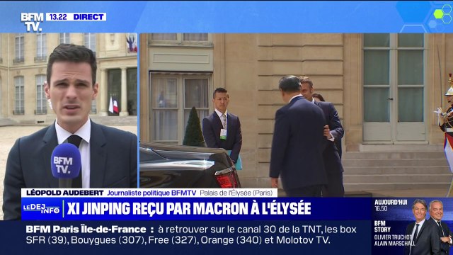 Le président chinois Xi Jinping est reçu ce lundi 6 mai à l'Élysée pour une visite d'État de deux jours