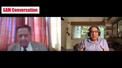 Lt Gen Shokin Chauhan (retd.), former Indian Defence Attache at the Indian Embassy in Kathmandu, speaks with Col Anil Bhat (retd.) on India-Nepal relations based on his recent book | SAM Conversation