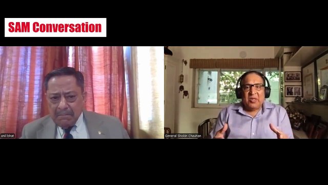 Lt Gen Shokin Chauhan (retd.), former Indian Defence Attache at the Indian Embassy in Kathmandu, speaks with Col Anil Bhat (retd.) on India-Nepal relations based on his recent book | SAM Conversation