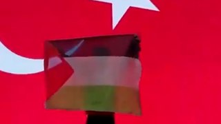 La historia del luchador turco amenazado por la federación por mostrar la bandera de Palestina en la ceremonia de premios de Kung Fu
