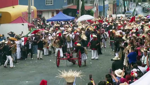 WATCH: Cinco de Mayo celebrations in Mexico City