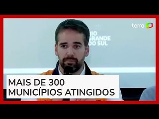 Eduardo Leite diz que 'é a maior catástrofe climática' do RS e que cenário é de guerra