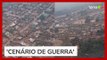 Imagens aéreas mostram devastação em cidade no Rio Grande do Sul
