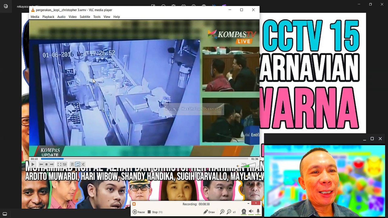 TITO KARNAVIAN DAN KRISHNA MURTI REKAYASA VIDEO CCTV 15