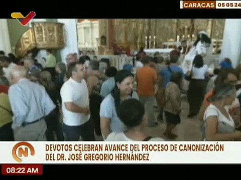 Caraqueños aplauden avance en la canonización del Dr. José Gregorio Hernández por la Santa Sede