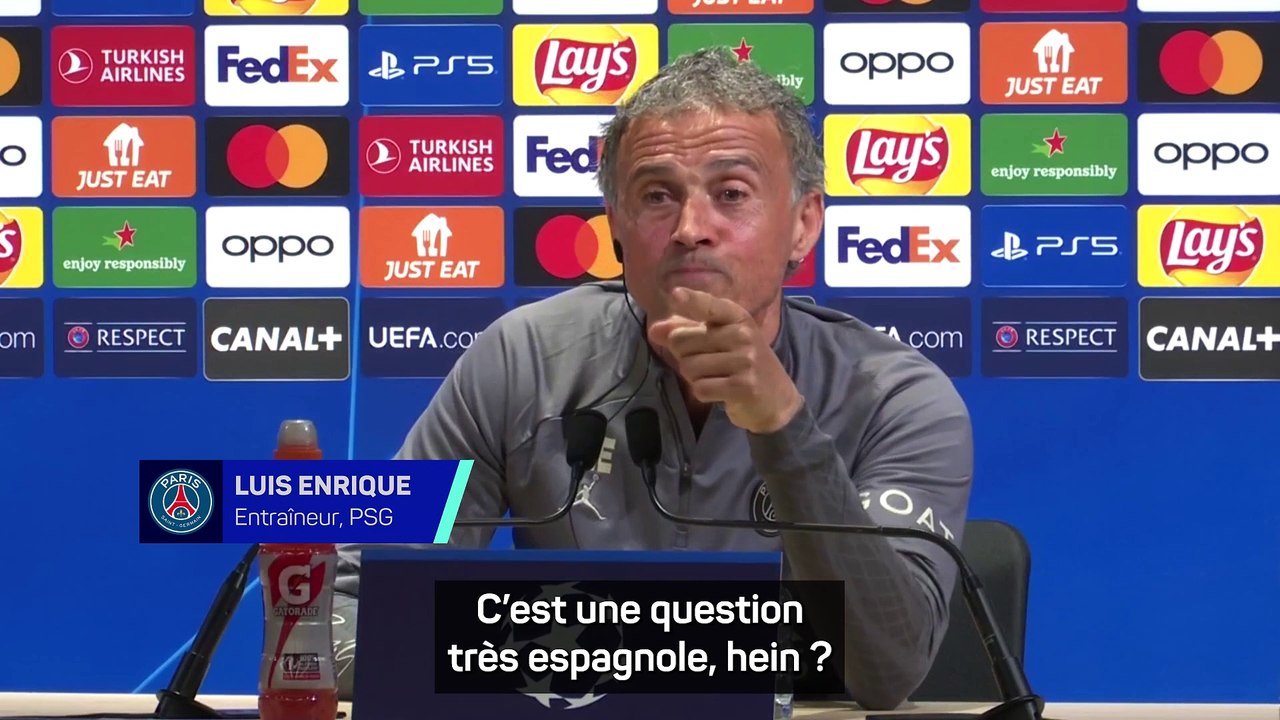 Luis Enrique : "Si on ne se qualifie pas, la vie continue !'