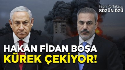 HAKAN FİDAN BOŞA KÜREK ÇEKİYOR! İSRAİL REFAH’A SALDIRACAK!