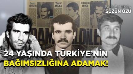 6 MAYIS 3 FİDAN GÜNÜ.. DENİZ, HÜSEYİN, YUSUF… “24 YAŞINDA TÜRKİYE’NİN BAĞIMSIZLIĞINA ADAMAK”